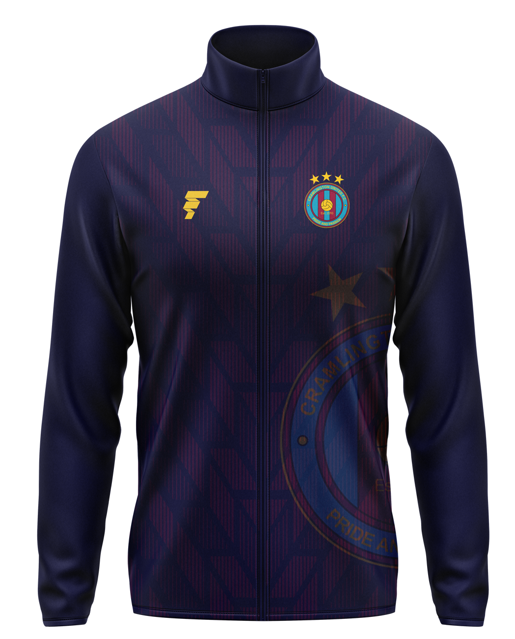 Cramlington Full Zip Midlayer - Navy