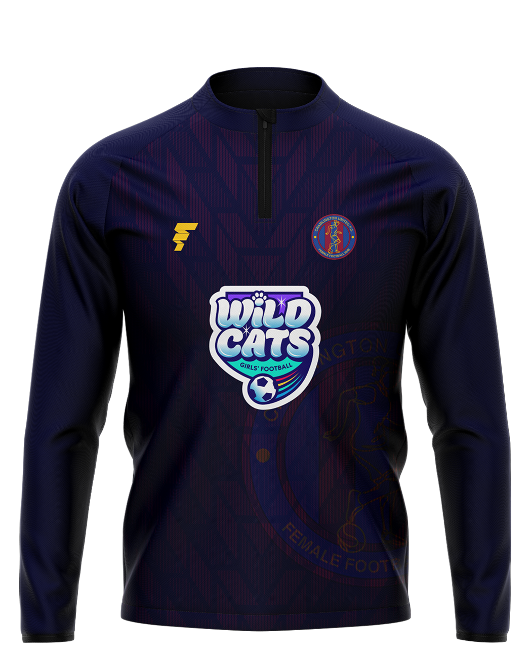 Wildcats 1/4 Zip Midlayer