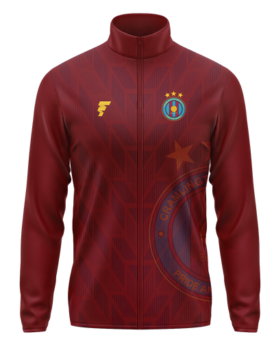 Cramlington Full Zip Midlayer - Maroon