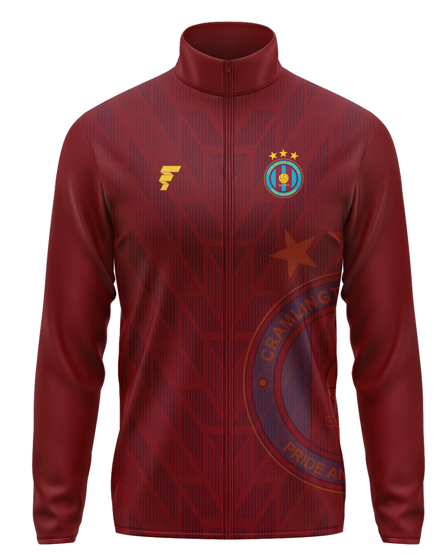 Cramlington Full Zip Midlayer - Maroon