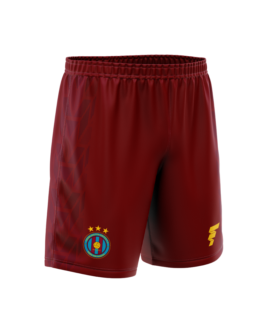 Cramlington Training Short - Maroon