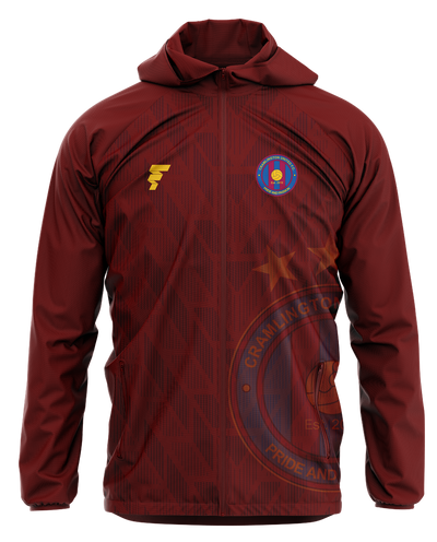 Cramlington Rain Jacket - Maroon