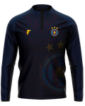 Cramlington 1/4 Zip Midlayer - Navy