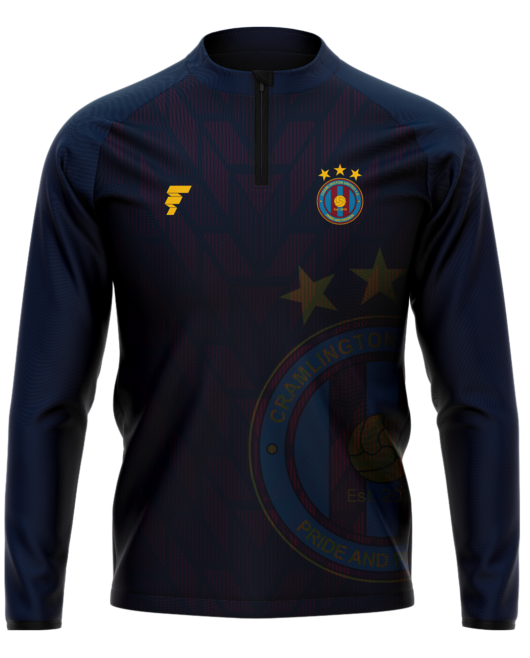 Cramlington 1/4 Zip Midlayer - Navy