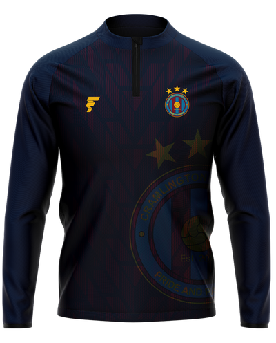 Cramlington 1/4 Zip Midlayer - Navy