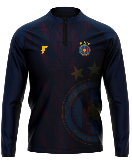 Cramlington 1/4 Zip Midlayer - Navy