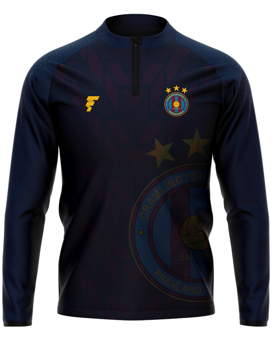 Cramlington 1/4 Zip Midlayer - Navy