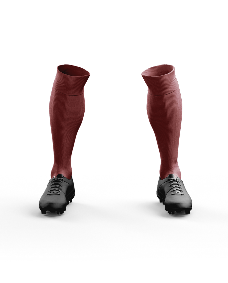 Cramlington Training Socks - Maroon
