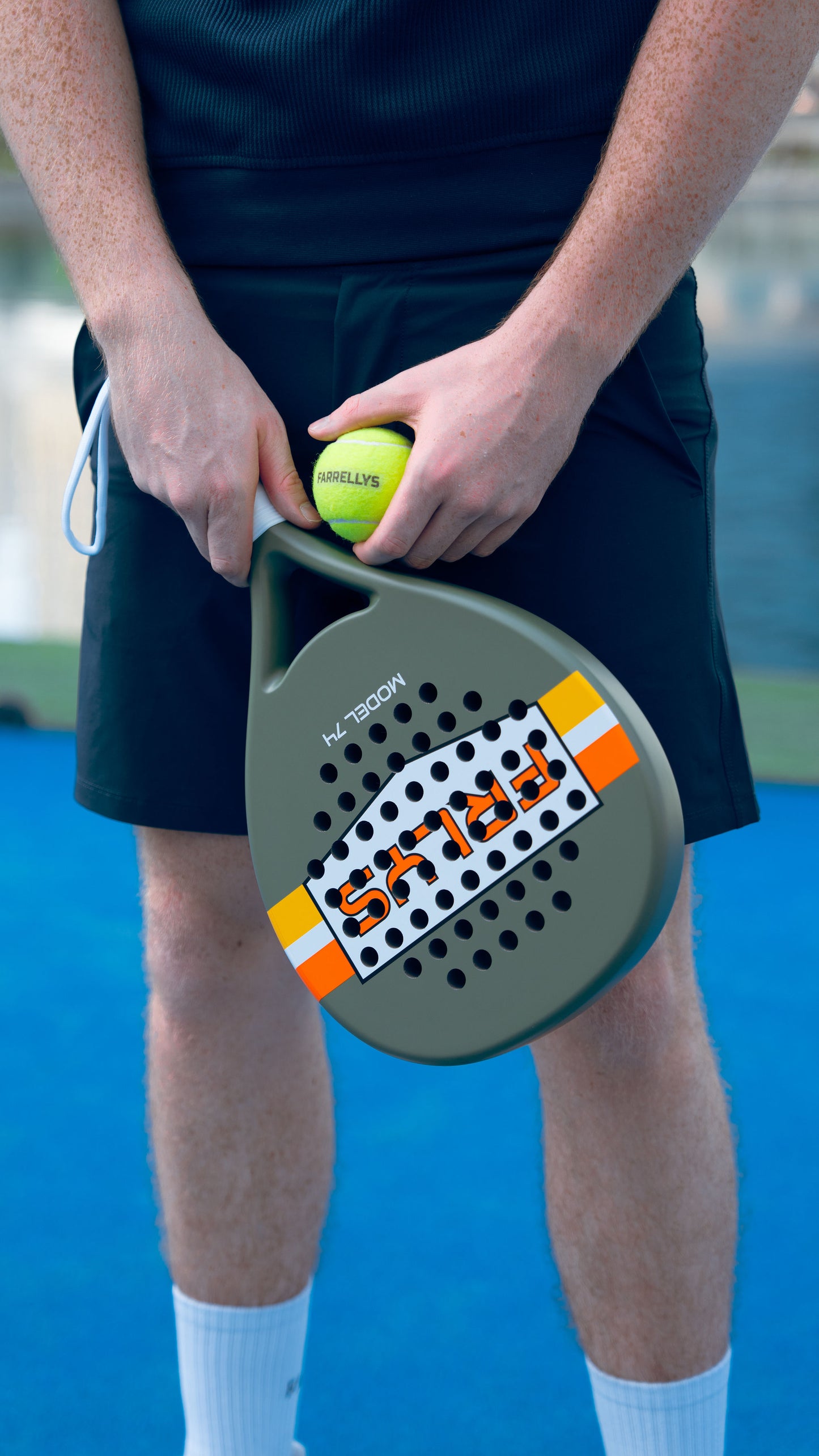 Khaki Retro Racket