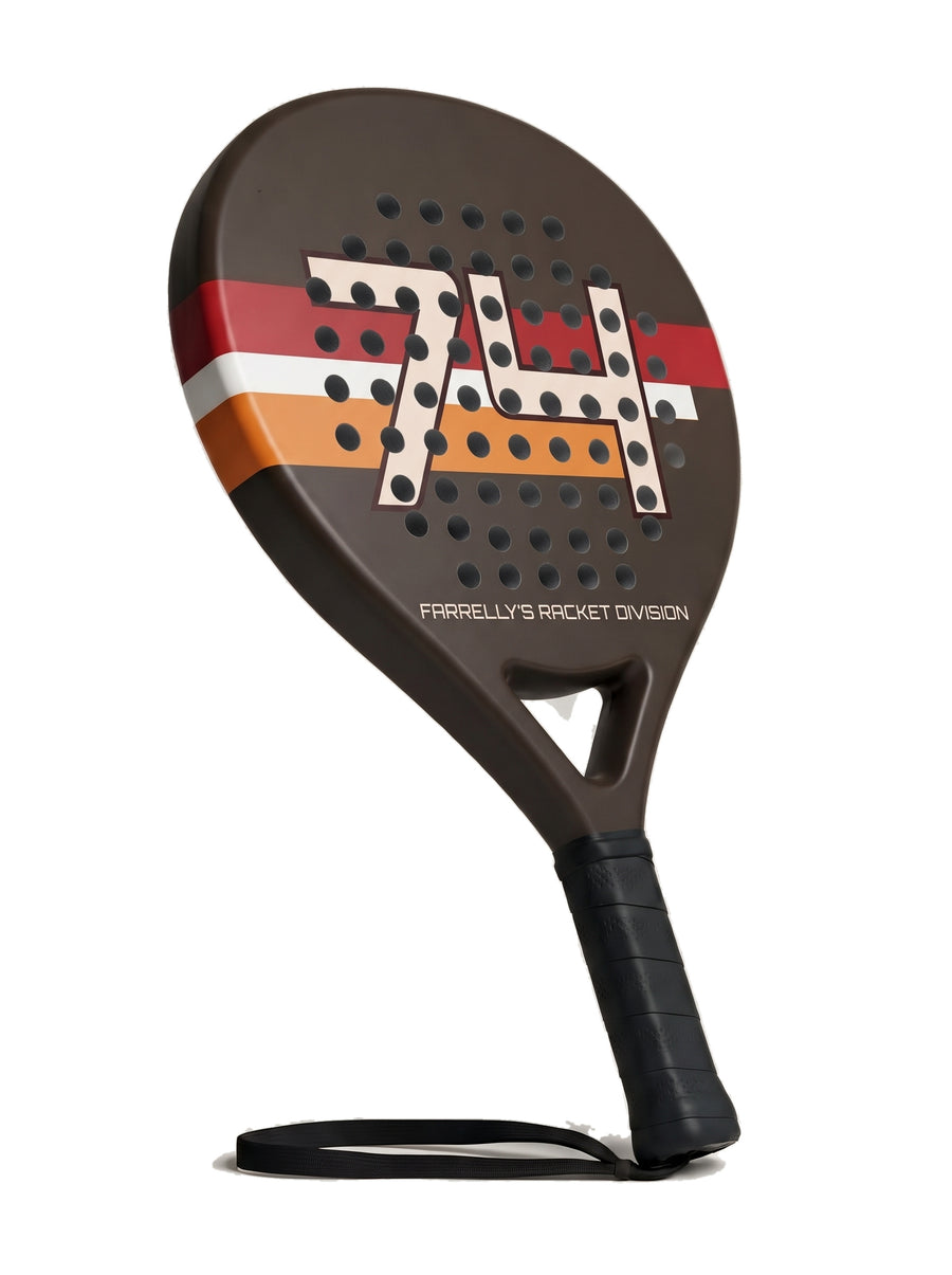 Chocolate padel racket, back