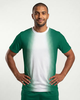 Match  Emerald / White