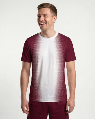 Match  Maroon / White