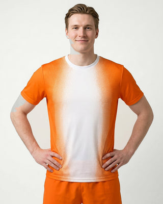 Match  Orange / White
