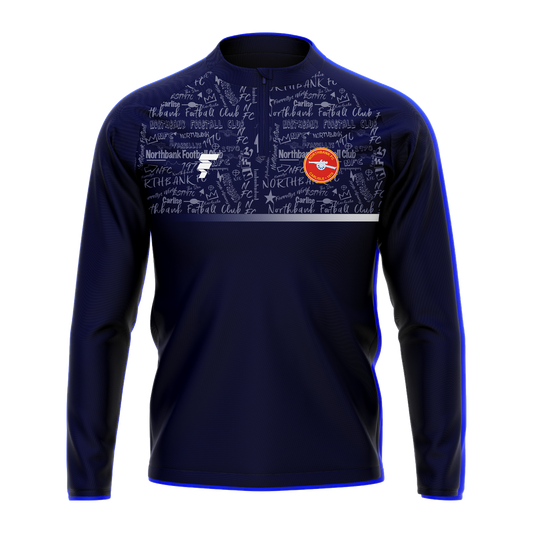 Northbank FC Coaches Quarter Zip Training Top