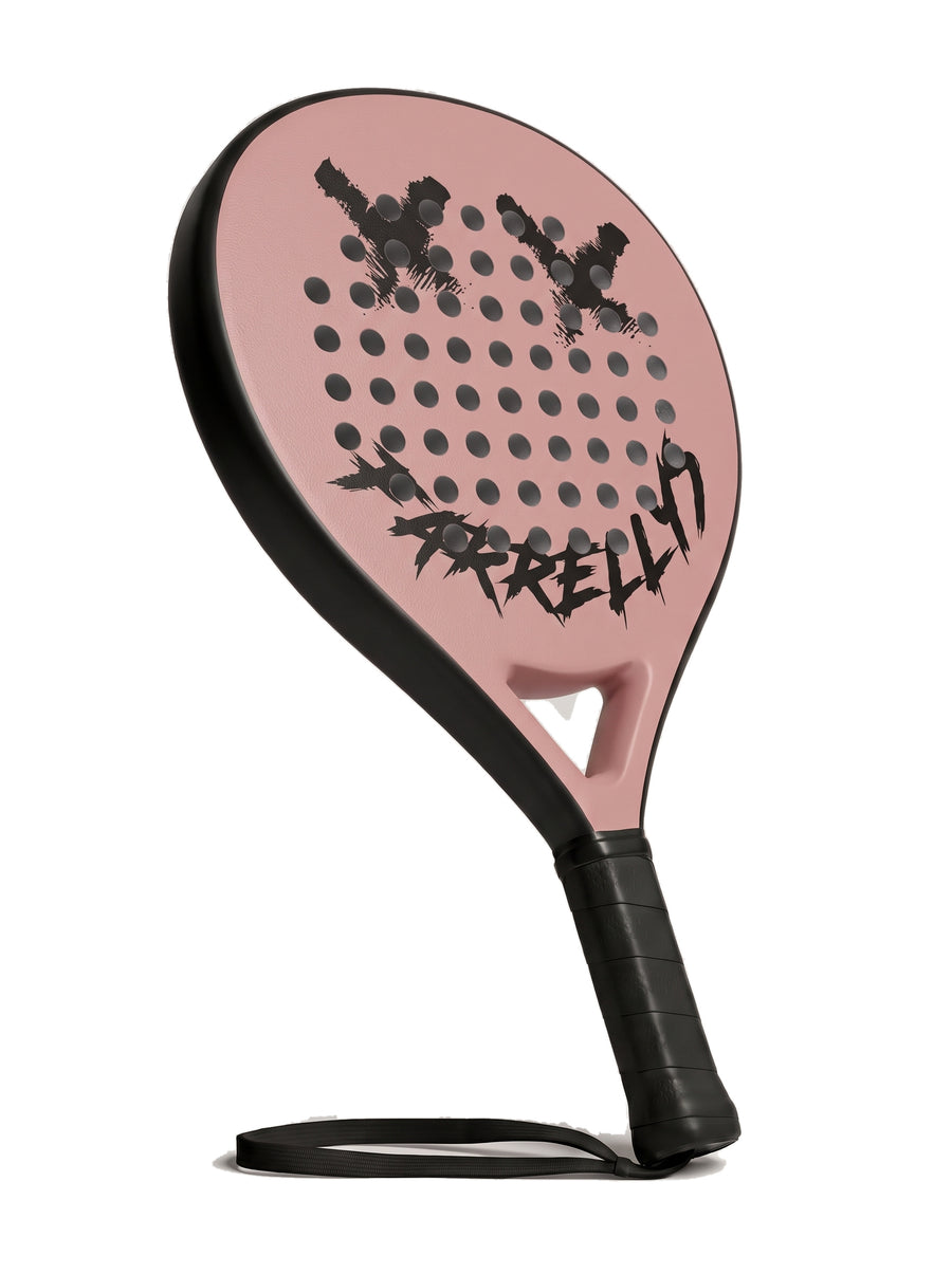 Rose padel racket, back
