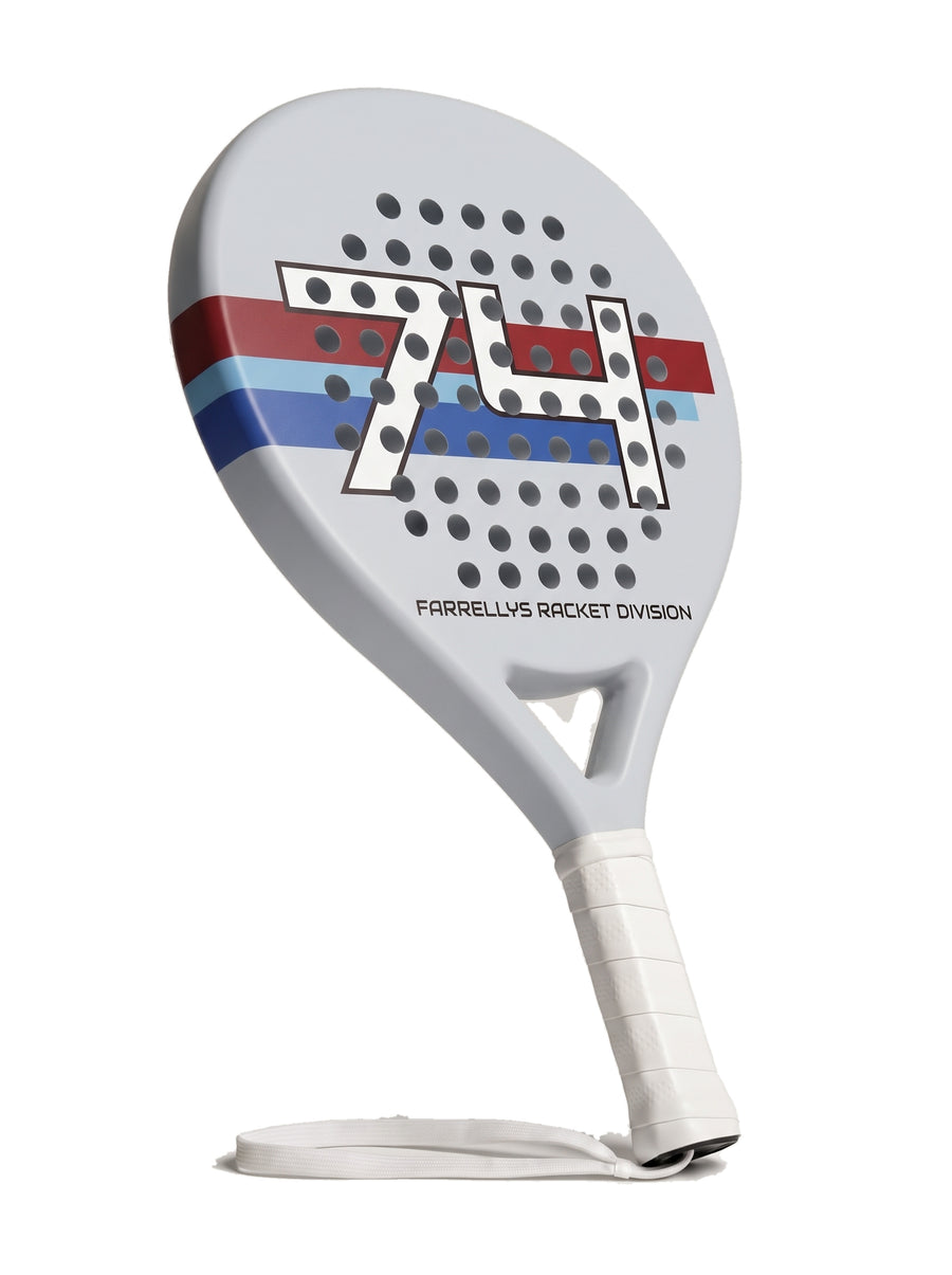 Slate padel racket, back
